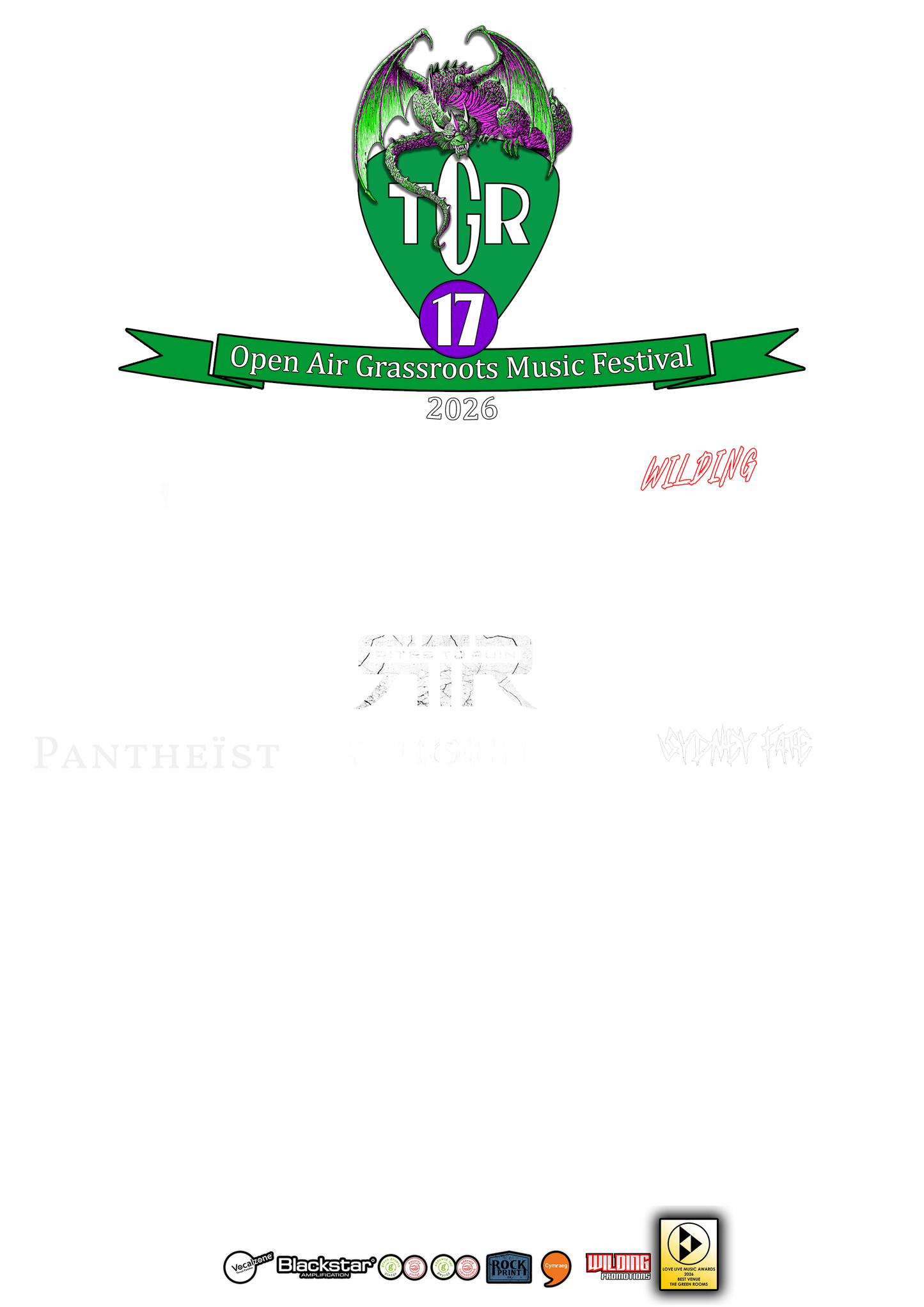 Greenrooms 17th Anniversary Merch