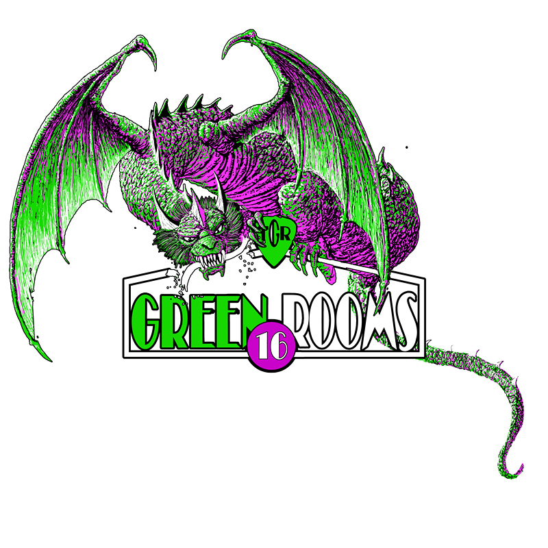 Greenrooms 16th Anniversary Dragon Hoodie